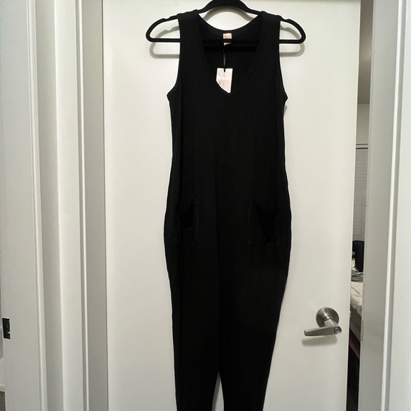 Smash+Tess Saturday Romper in midnight black - Picture 3 of 4